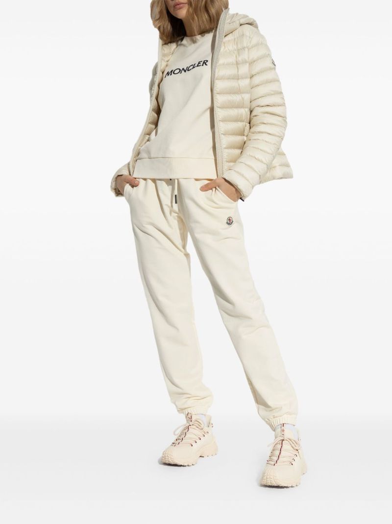 Neutrals Logo-embroidered Sweatshirt