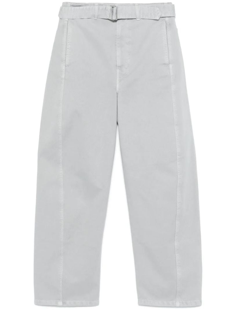Grey Belted Jeans