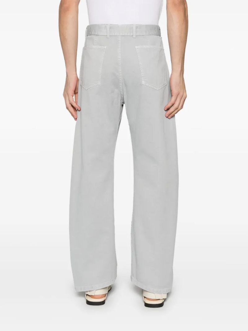 Grey Belted Jeans