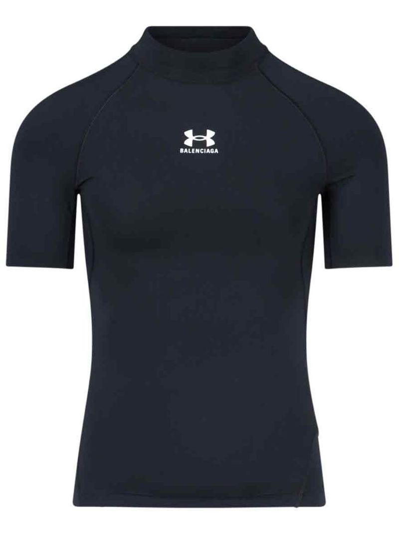 X Under Armour Mock-neck T-shirt
