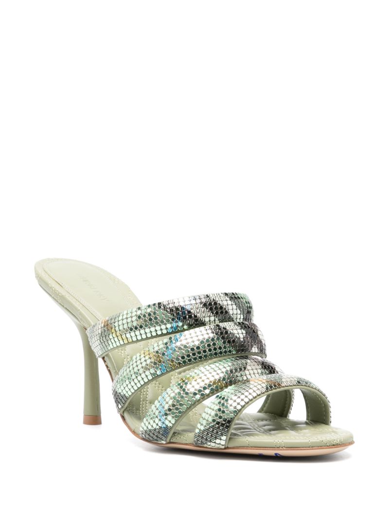 100mm Check Mesh Mules