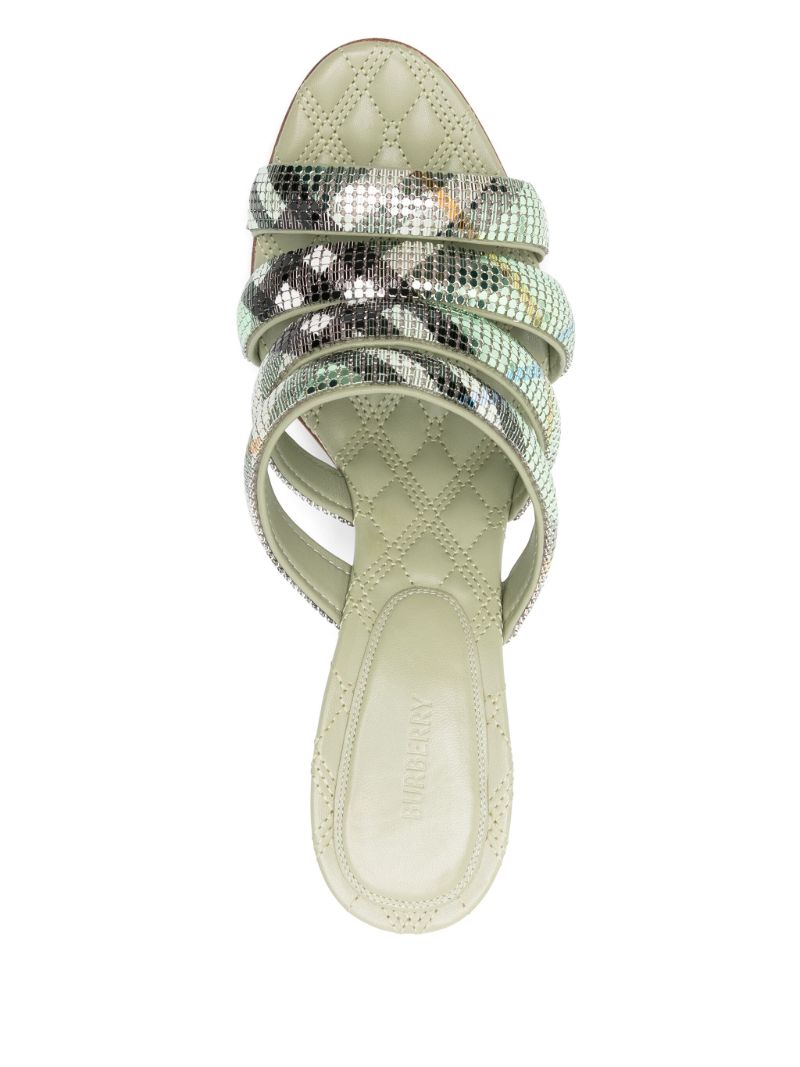 100mm Check Mesh Mules
