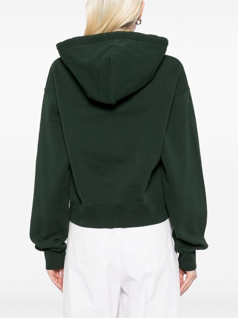 Black Grosgrain Hoodie