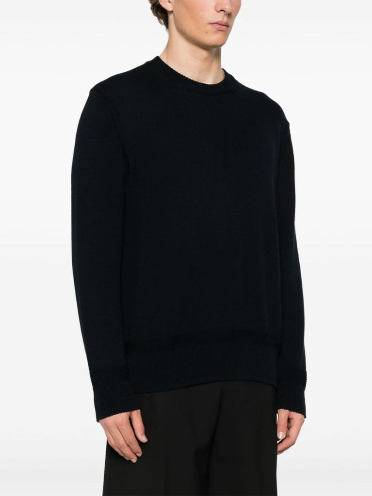 Logo-patch Cotton Sweater
