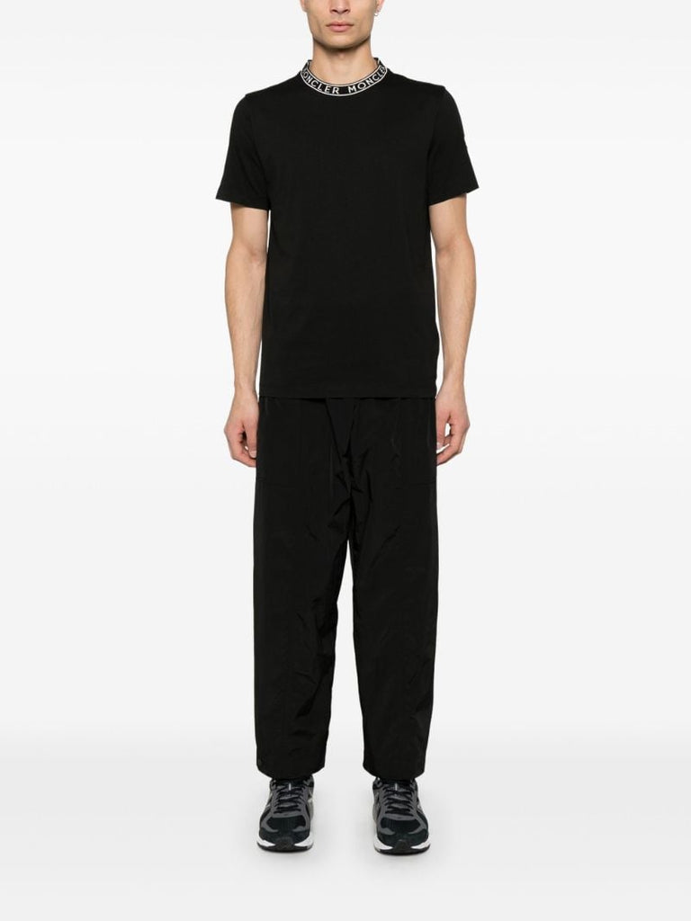 Logo-trim Cotton T-shirt