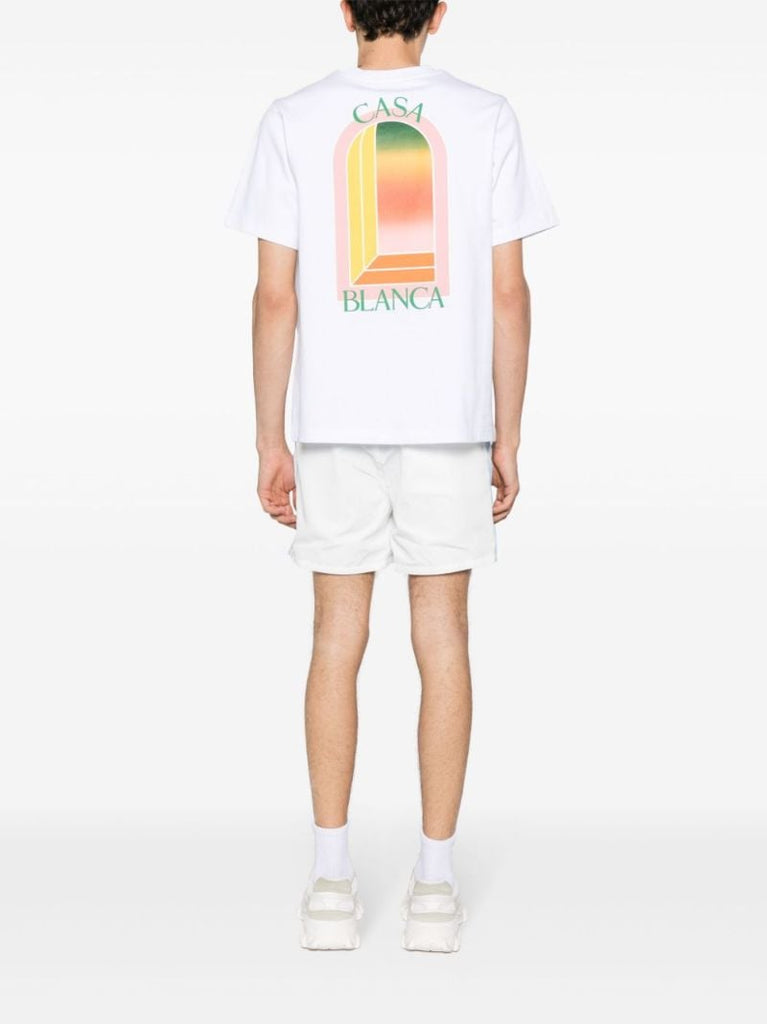 White Tennis Club Icon Organic Cotton T-shirt