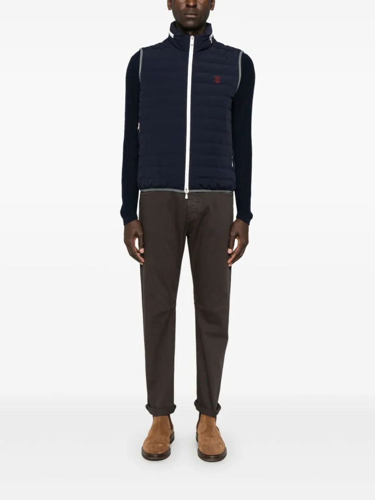 Blue Padded Gilet