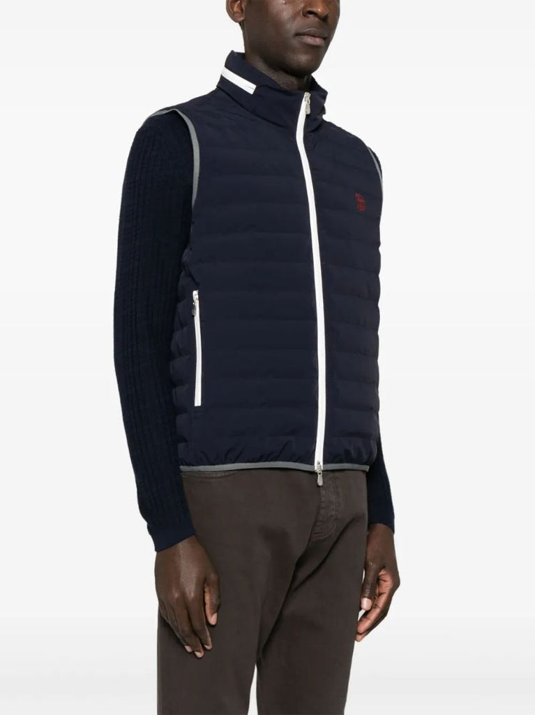 Blue Padded Gilet