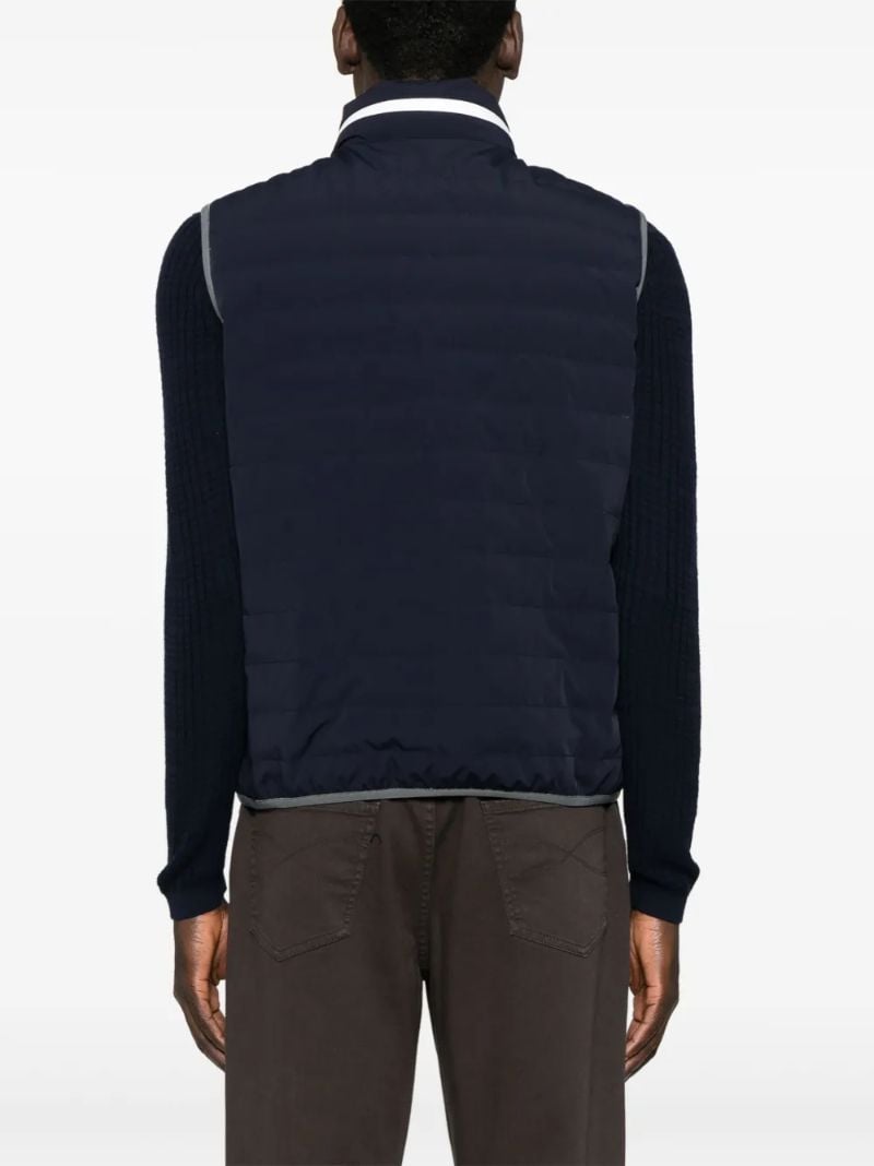 Blue Padded Gilet