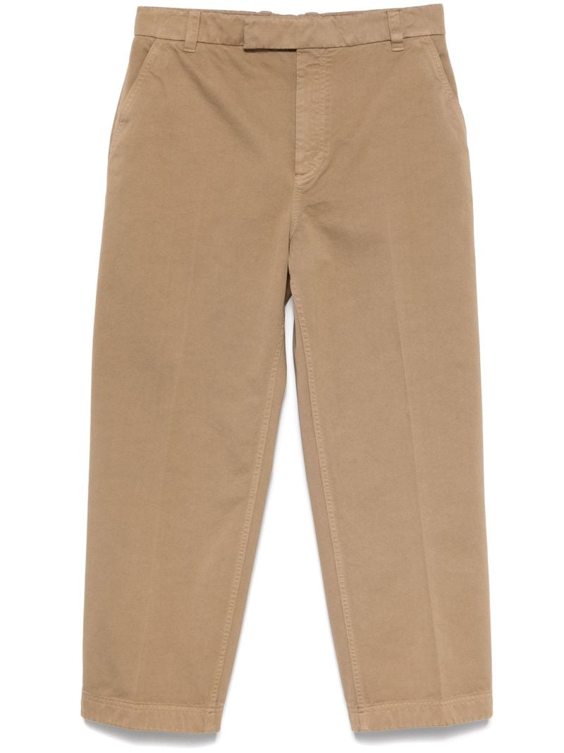 Neutral Twill Trousers