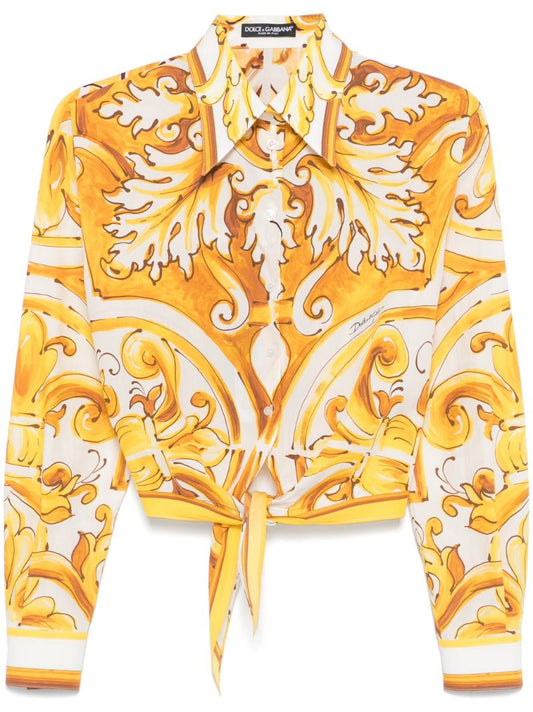 Majolica-print Shirt