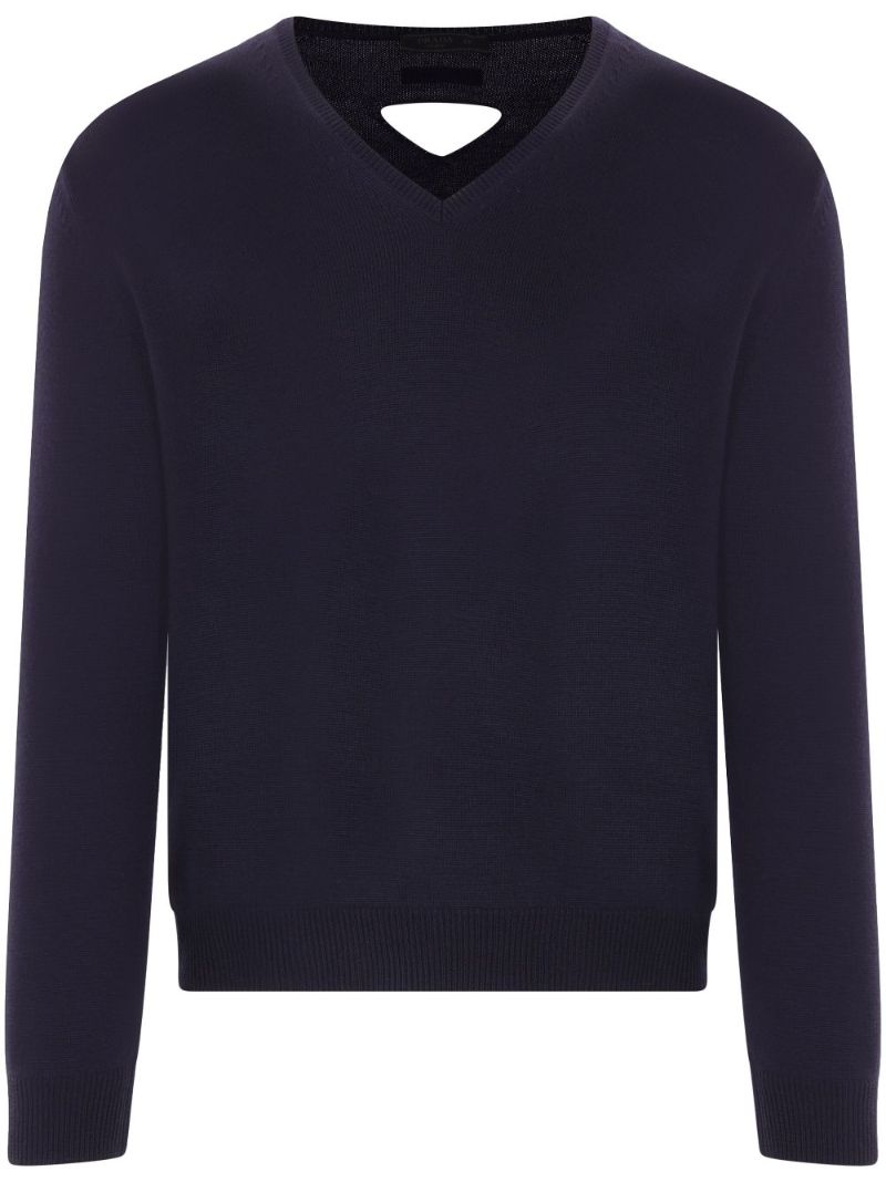 Blue Wool Sweater