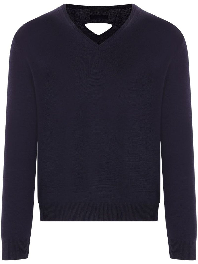 Blue Wool Sweater