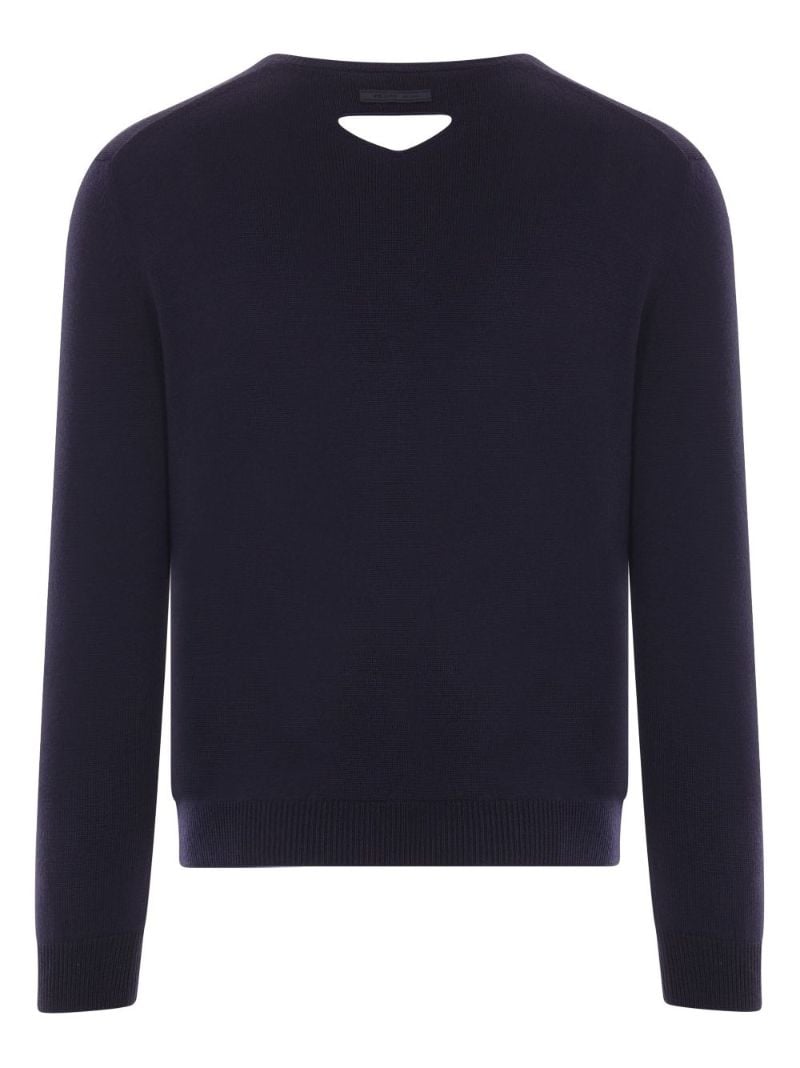 Blue Wool Sweater