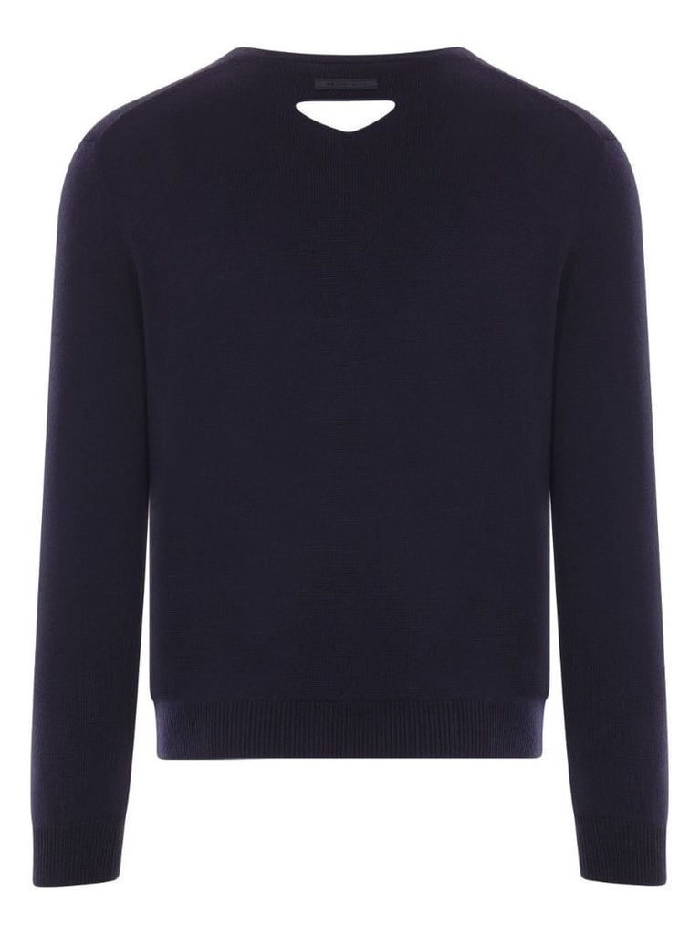 Blue Wool Sweater