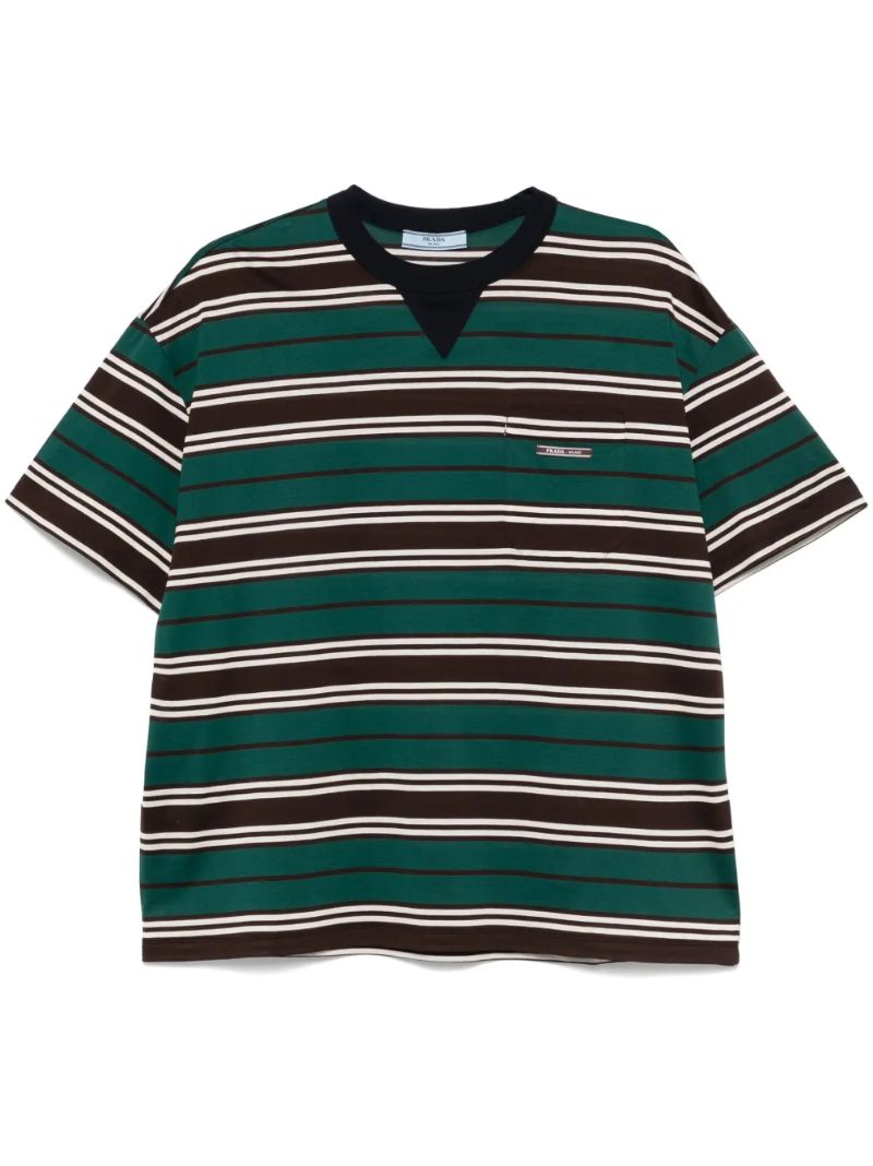 Green Striped T-shirt