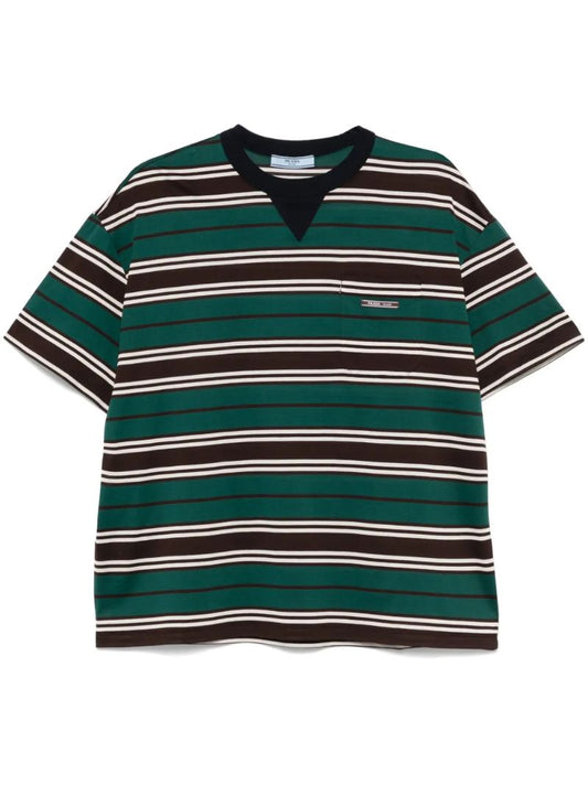 Green Striped T-shirt
