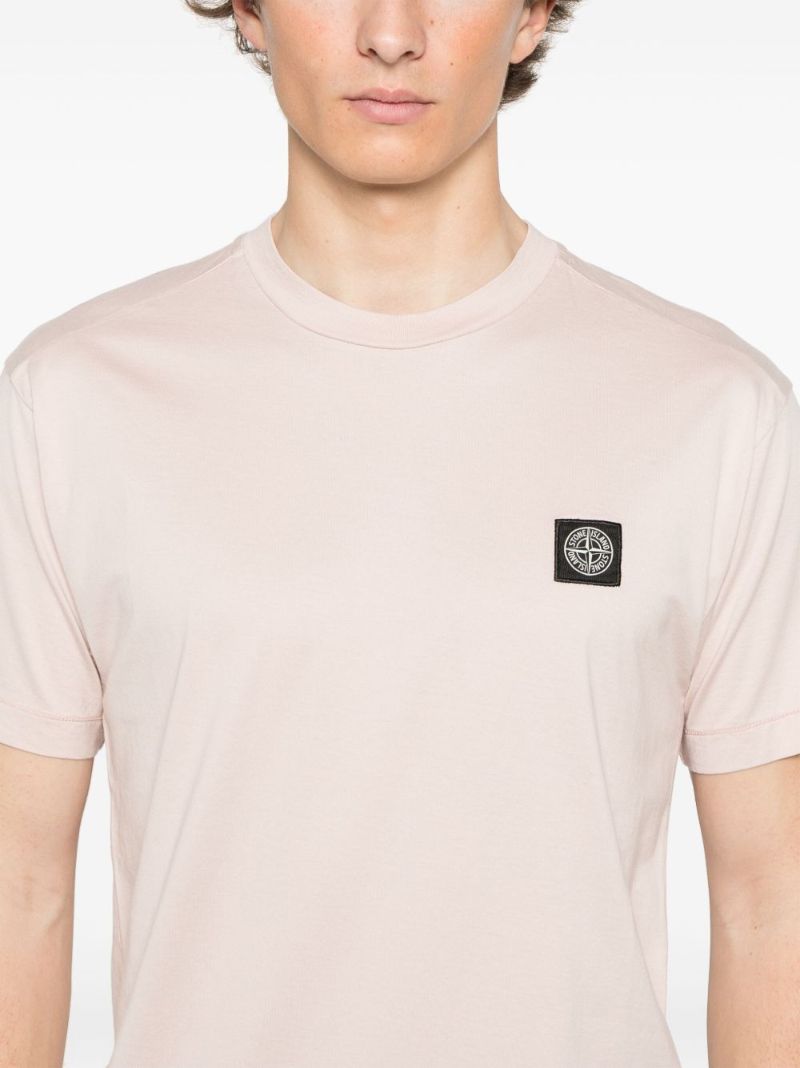 Compass-badge T-shirt