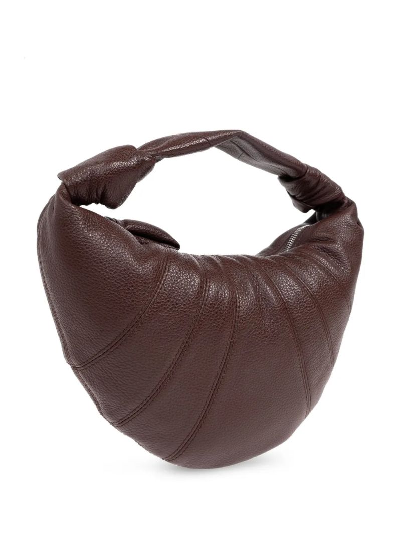 Brown Mini Fortune Croissant Shoulder Bag