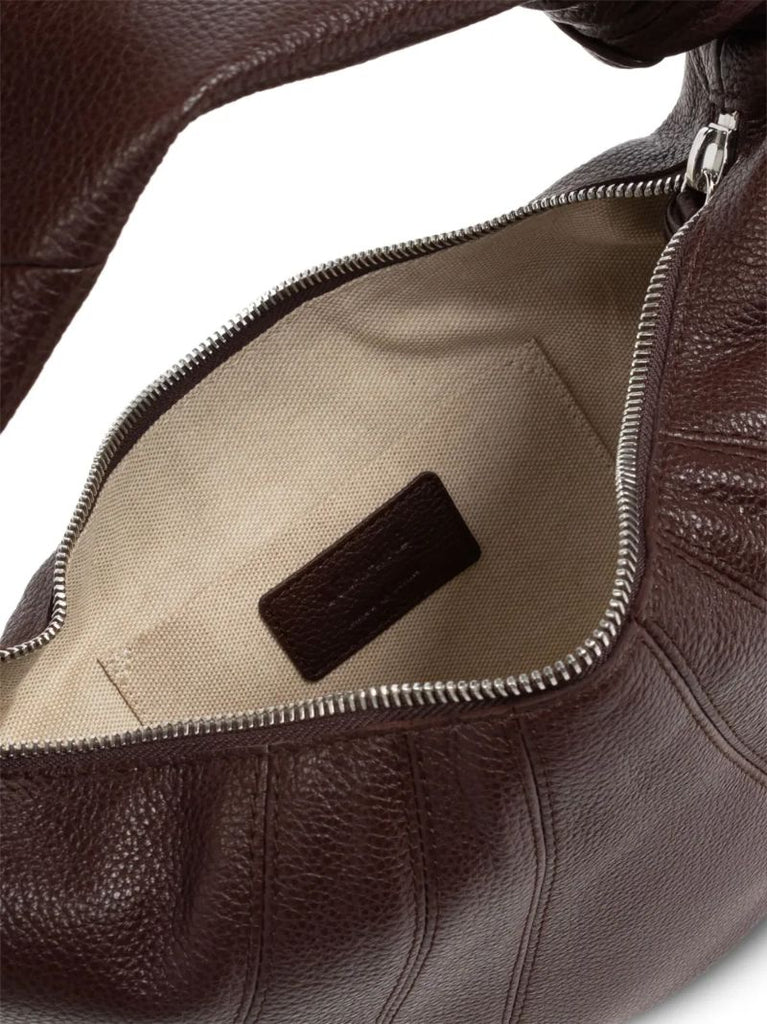 Brown Mini Fortune Croissant Shoulder Bag