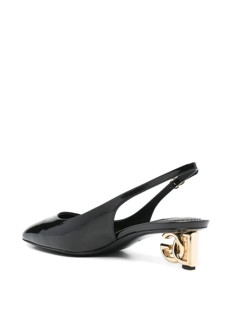 Black Jackie Pumps