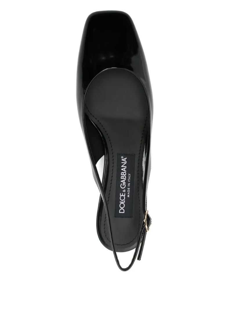 Black Jackie Pumps