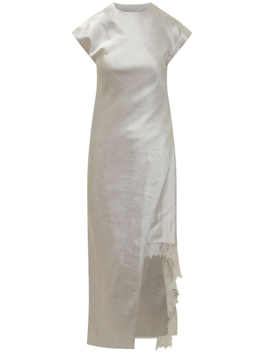 Lace-trim Dress