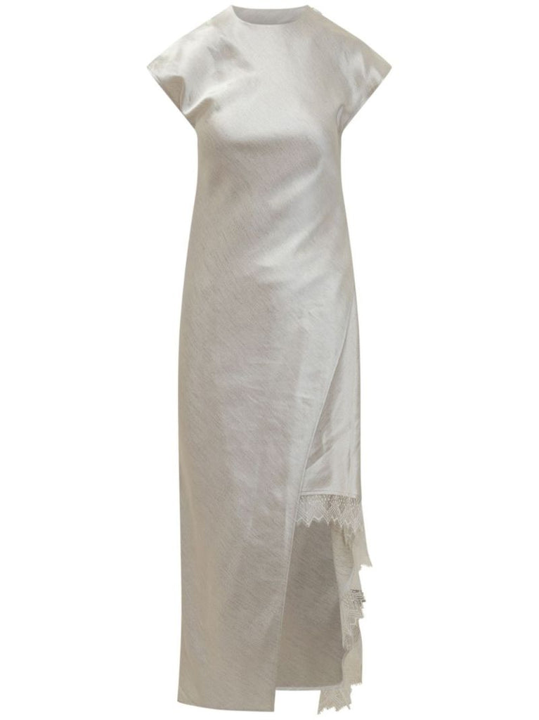 Lace-trim Dress