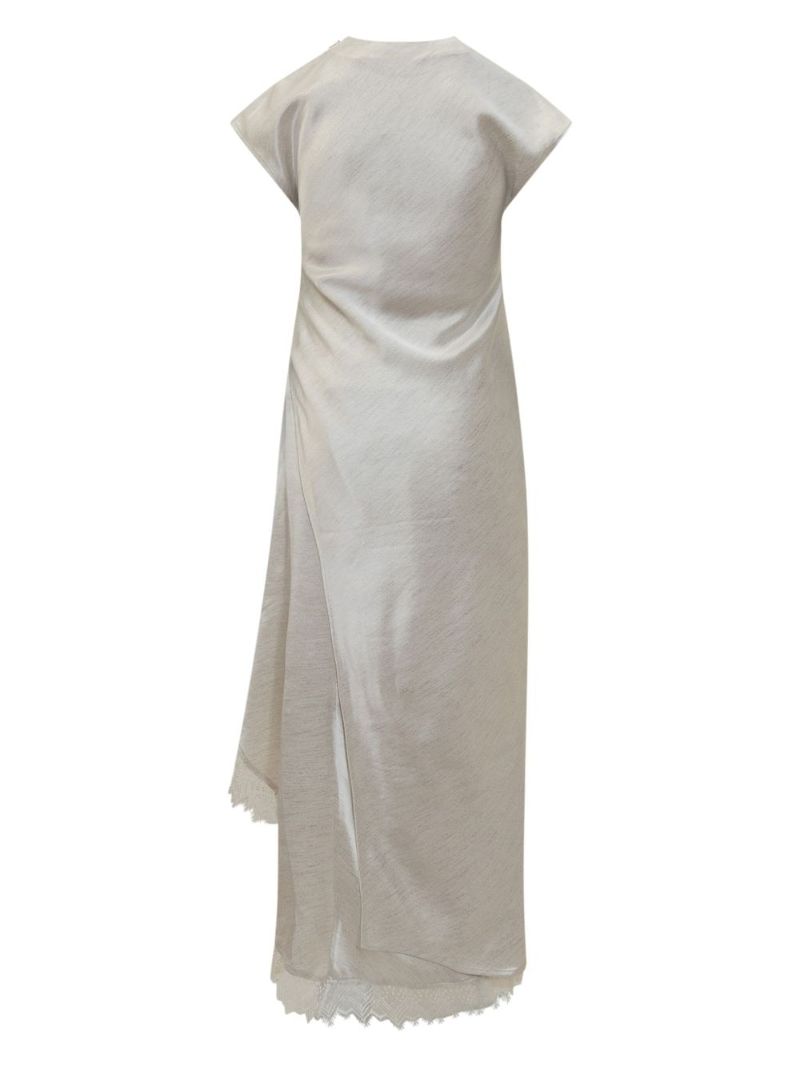 Lace-trim Dress