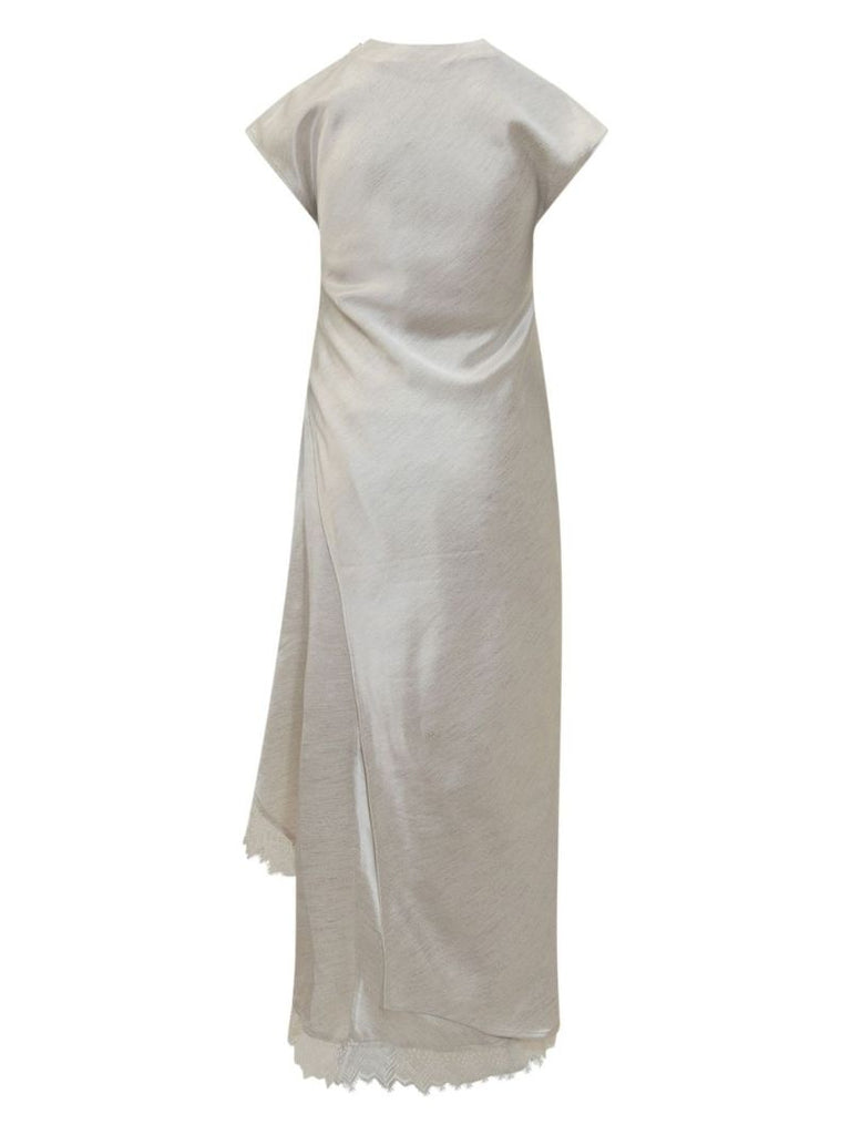 Lace-trim Dress