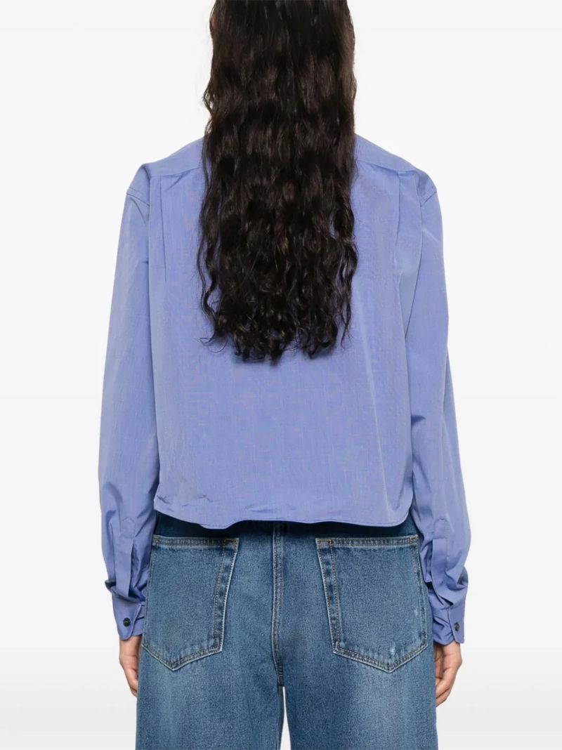 Blue Triangle-logo Shirt