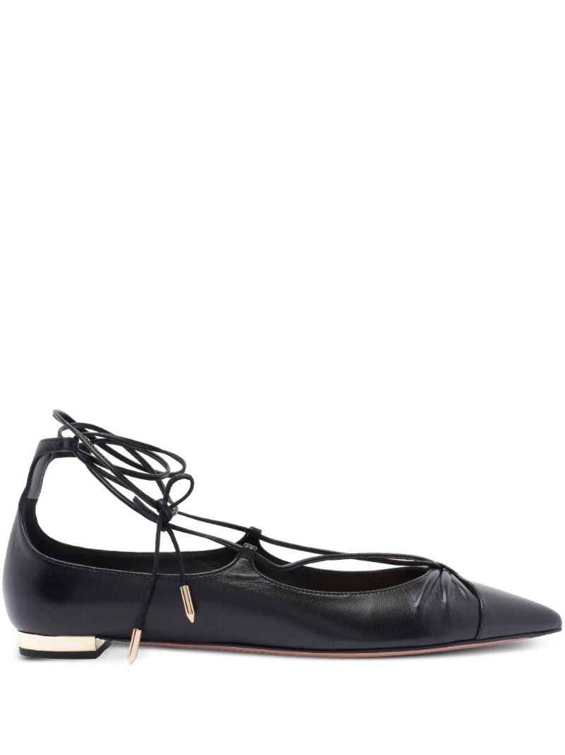 Black Gabi Ballet Flats
