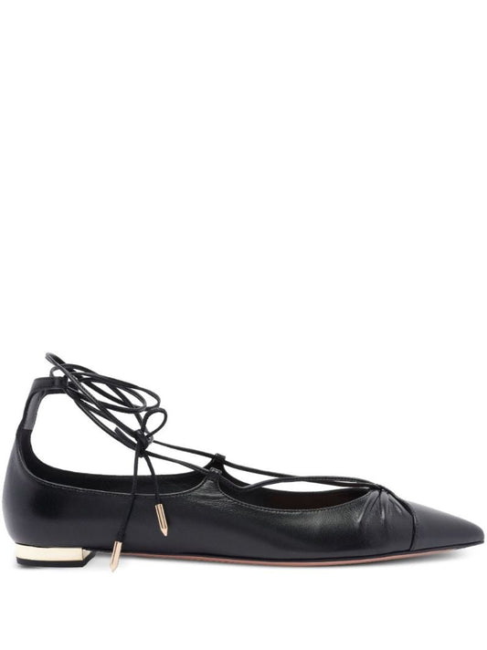 Black Gabi Ballet Flats