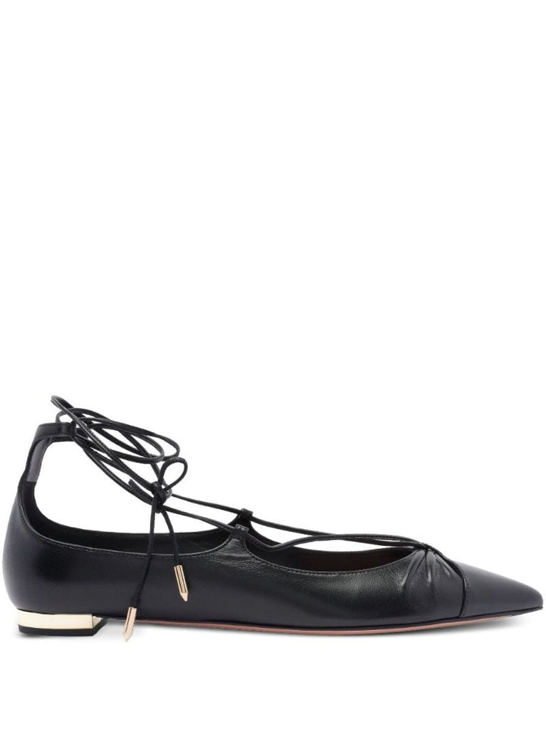 Black Gabi Ballet Flats