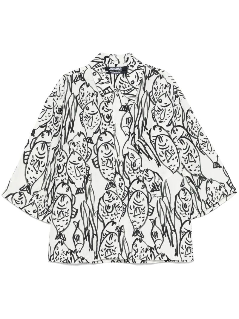 Black Le Chemise Aloe Shirt