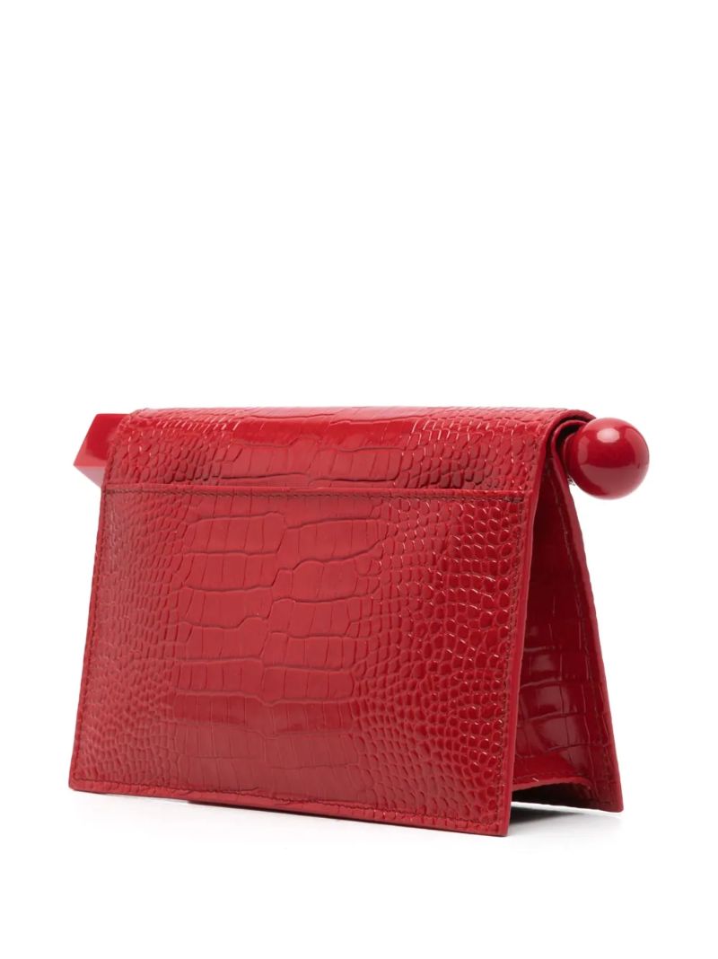 Red Rond CarrÃ_x0083_Â© Small Cross Body Bag
