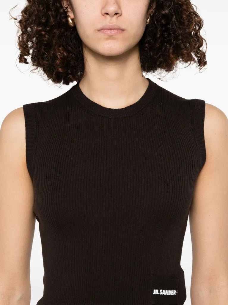 Brown + Cotton Vest