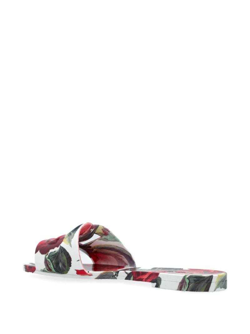 Dg Floral-print Slides