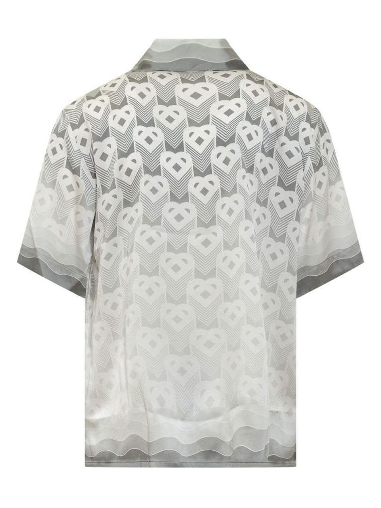 Gradient Heart Monogram Shirt