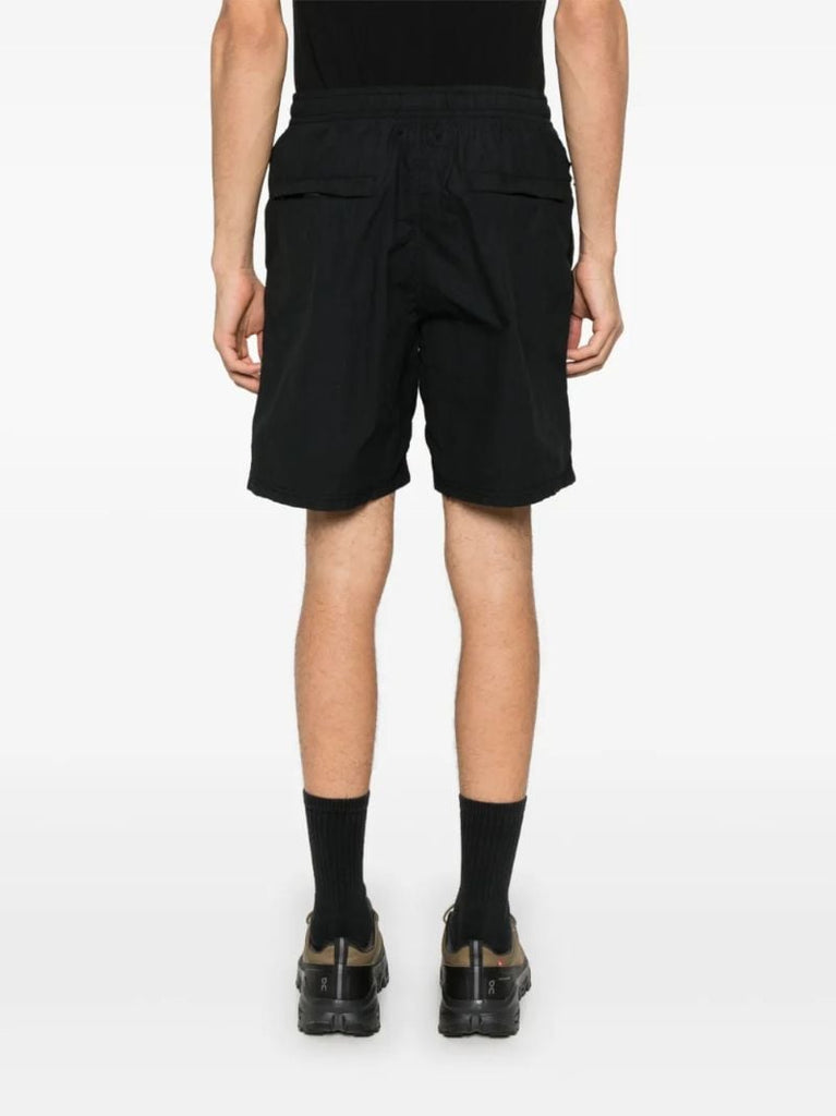 Black Compass-patch Shorts