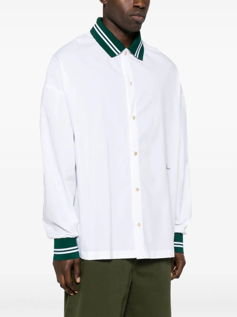 White La Chemise Baseball Shirt
