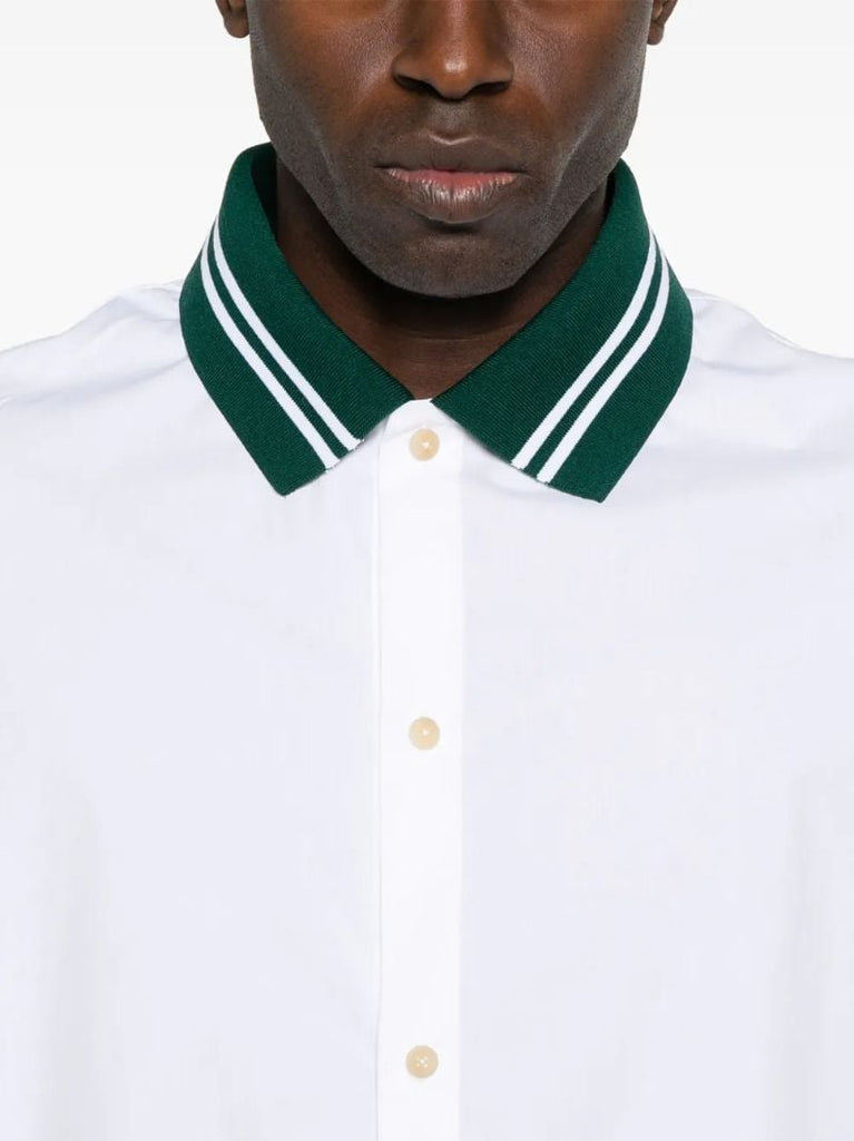 White La Chemise Baseball Shirt