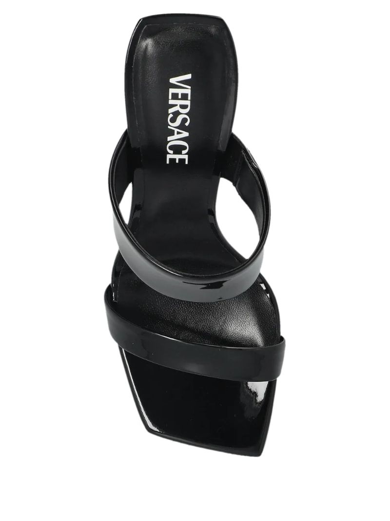 Black 100mm V2025 Mules