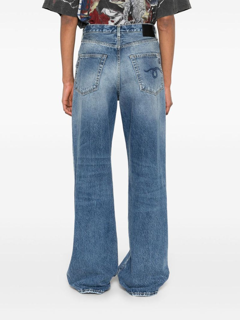 Wide-leg Jeans