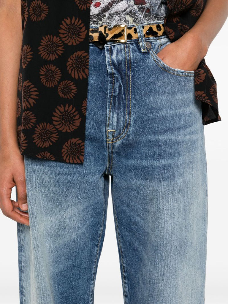 Wide-leg Jeans