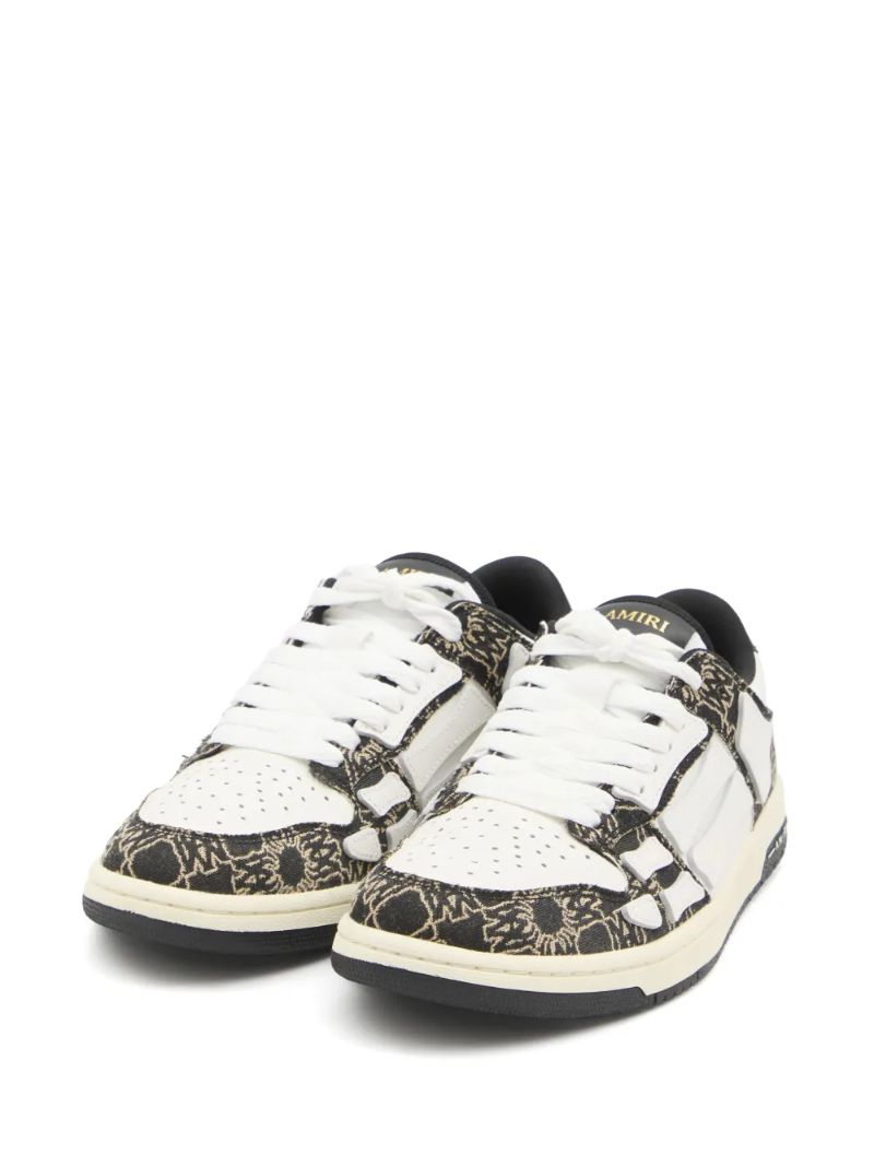 Black Skel-top Sneakers