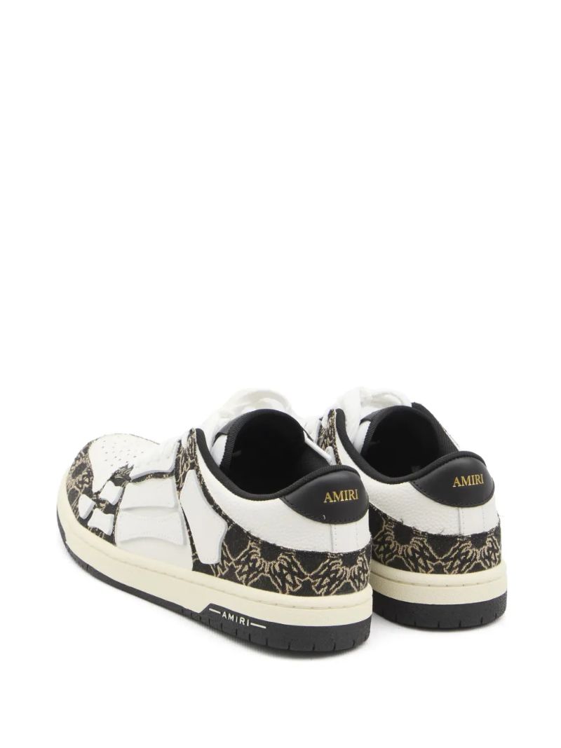 Black Skel-top Sneakers