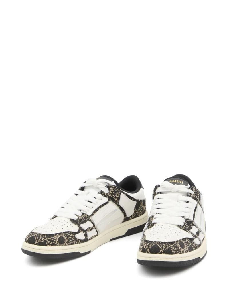 Black Skel-top Sneakers