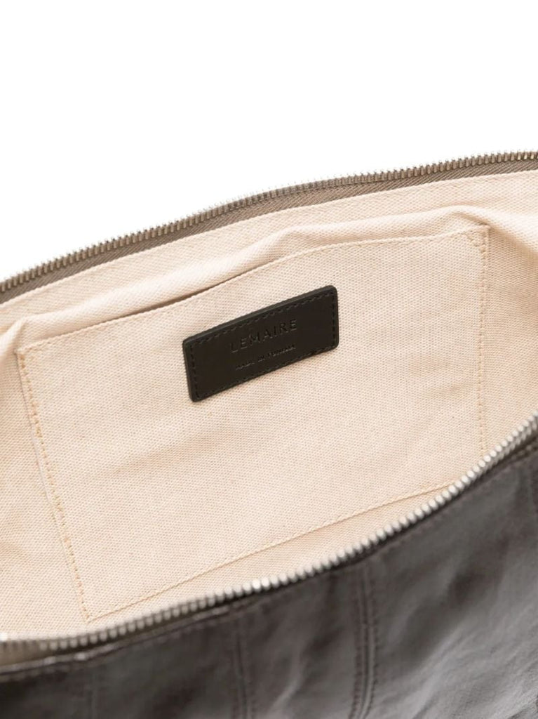 Brown Medium Croissant Shoulder Bag