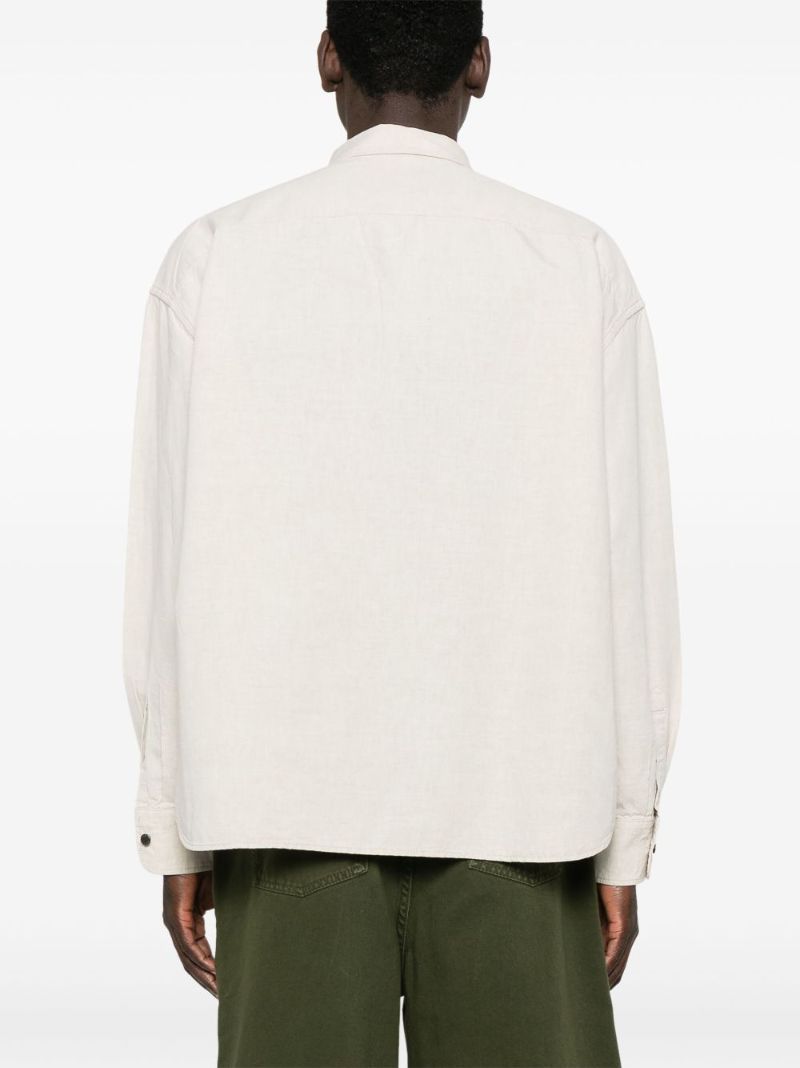 Neutrals Triangle-logo Shirt